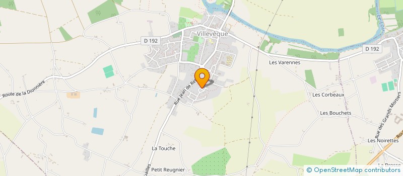 localisation de l'entreprise LE PIN  LOIRE-AUTHION