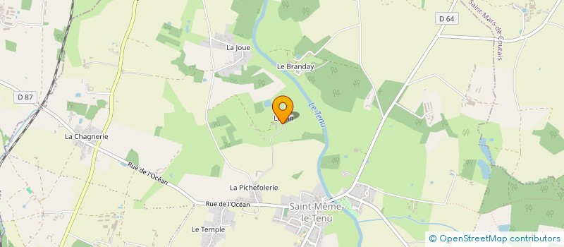 localisation de l'entreprise LE PIN à MACHECOUL-SAINT-MEME