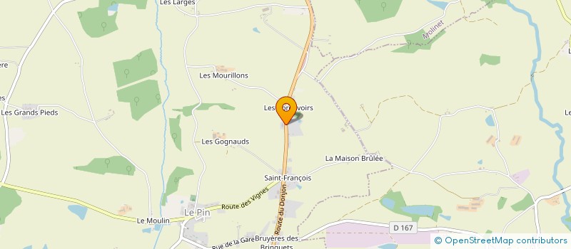 localisation de l'entreprise LE PIN AUTOMOBILES à LE PIN