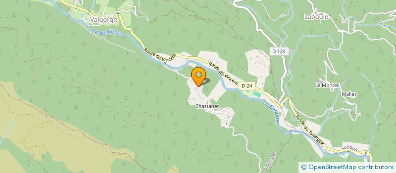 localisation de l'entreprise LE PIN DE BOULANGE  ROCLES