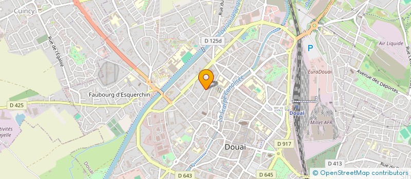 localisation de l'entreprise LE PIN PARASOL  DOUAI