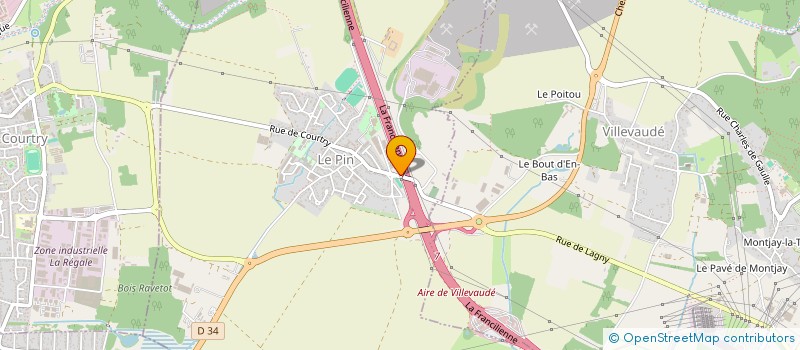 localisation de l'entreprise LE PIN PNEUMATIQUE à LE PIN