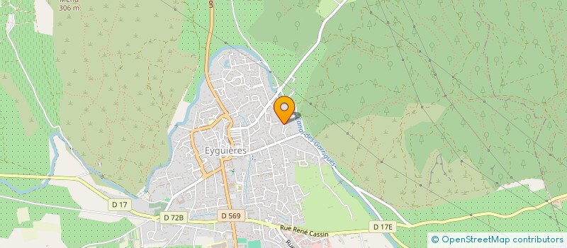 localisation de l'entreprise LE PINCEAU FLEURI à EYGUIERES