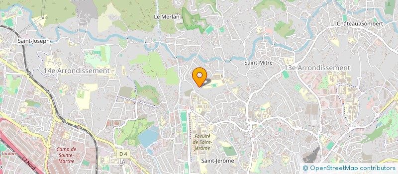 localisation de l'entreprise LE PINCEAU VOYAGEUR à MARSEILLE