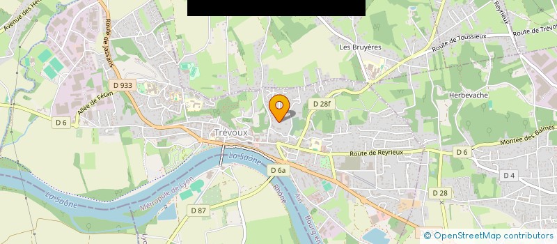 localisation de l'entreprise LE PINGOUIN MECANIQUE  TREVOUX