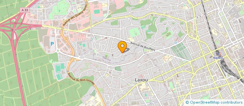 localisation de l'entreprise LE PINOC  NANCY