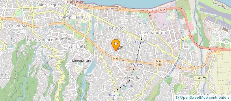 localisation de l'entreprise LE PIPANGAILLE à SAINT DENIS