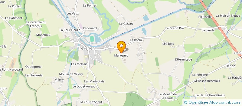 localisation de l'entreprise LE PIPIO  QUEBRIAC