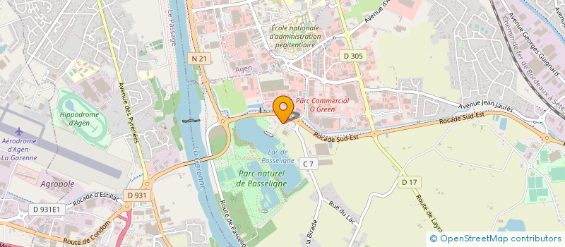 localisation de l'entreprise LE PIQUE ASSIETTE  BOE