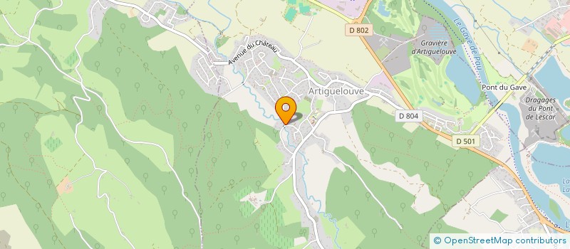 localisation de l'entreprise LE PIQUEUR  BILLERE