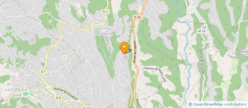localisation de l'entreprise LE PIRATE à SAINT-PAUL-DE-VENCE