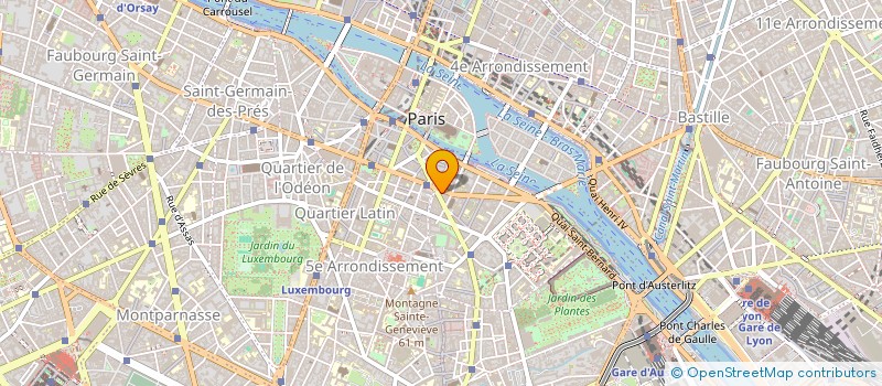 localisation de l'entreprise LE PIREE à PARIS