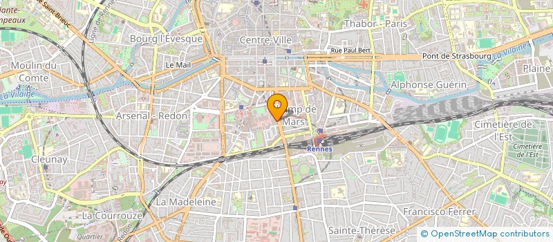 localisation de l'entreprise LE PIROT à RENNES