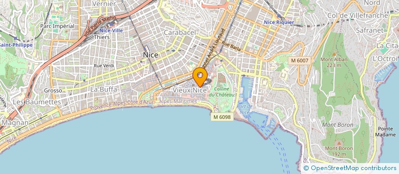 localisation de l'entreprise LE PISS'TOUT LIBERE à NICE