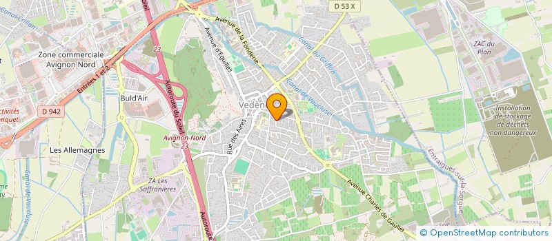 localisation de l'entreprise LE PISTON FOU  VEDENE