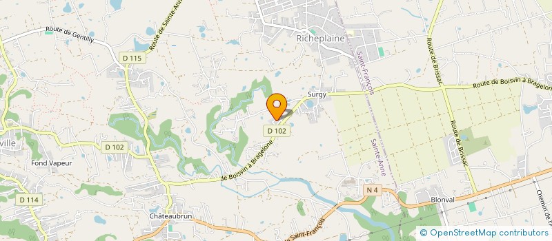 localisation de l'entreprise LE PITAYA  SAINTE-ANNE