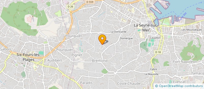localisation de l'entreprise LE PITCHOUN à LA SEYNE-SUR-MER