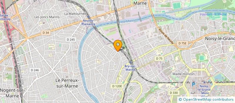 localisation de l'entreprise LE PITCHOUN DU GAOU  BRY-SUR-MARNE