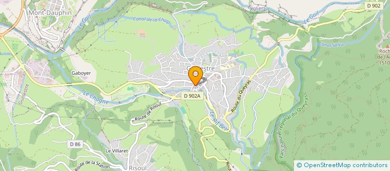 localisation de l'entreprise LE PITCHOUNET à GUILLESTRE