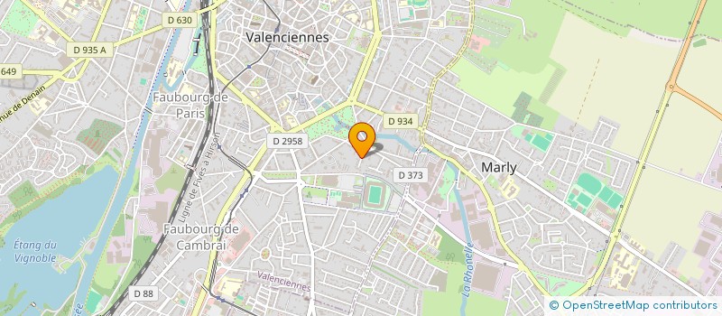 localisation de l'entreprise LE PITHIVIER GEI  VALENCIENNES