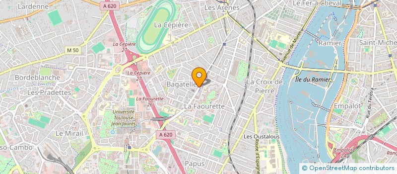 localisation de l'entreprise LE PITON DE LA FOURNAISE à TOULOUSE