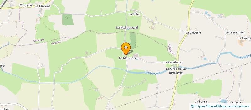 localisation de l'entreprise LE PIVERT CLAIR  SOUDAN