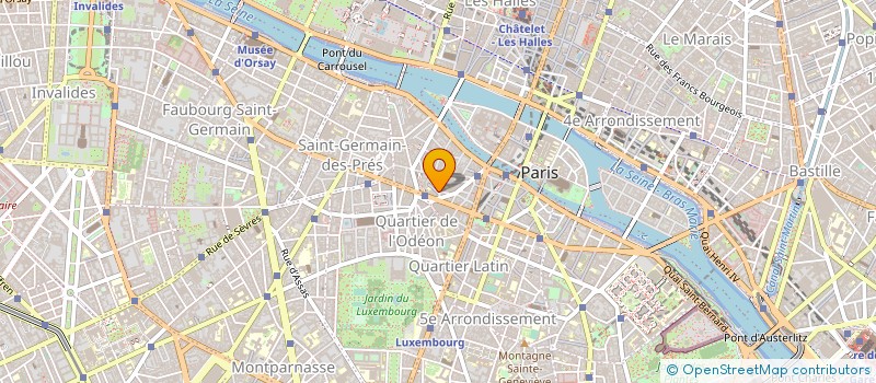 localisation de l'entreprise LE PLAC'ART PHOTO  PARIS