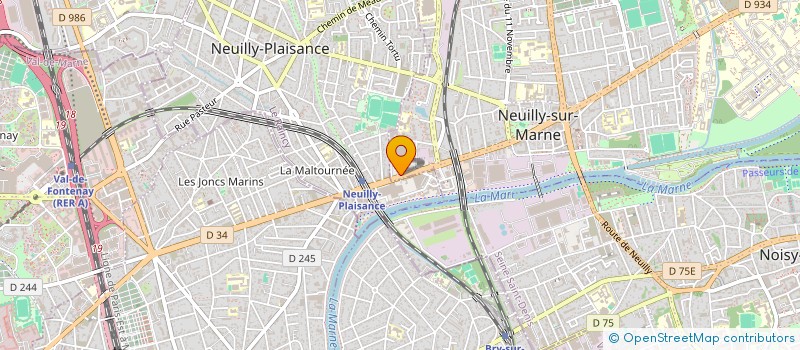 localisation de l'entreprise LE PLAISANCE SUR MARNE à NEUILLY-SUR-MARNE