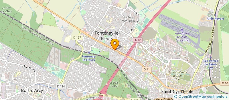 localisation de l'entreprise LE PLAISIR DE FONTENAY à FONTENAY-LE-FLEURY