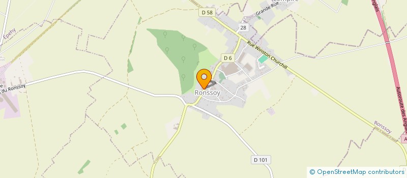 localisation de l'entreprise LE PLAISIR DES GOUTS  RONSSOY