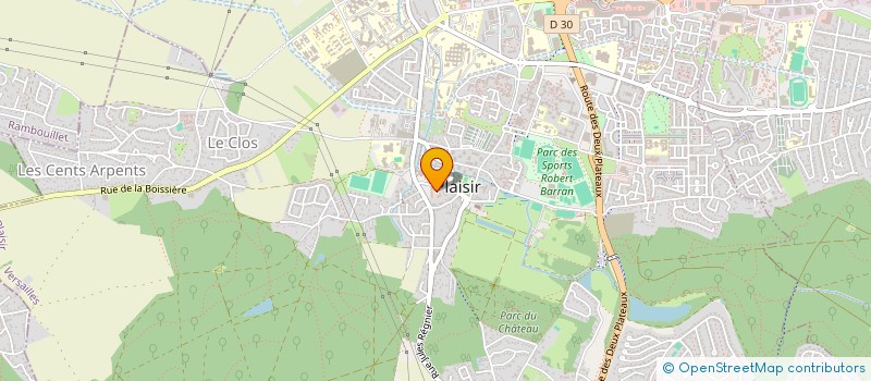 localisation de l'entreprise LE PLAISIR DU COMMERCE à PLAISIR