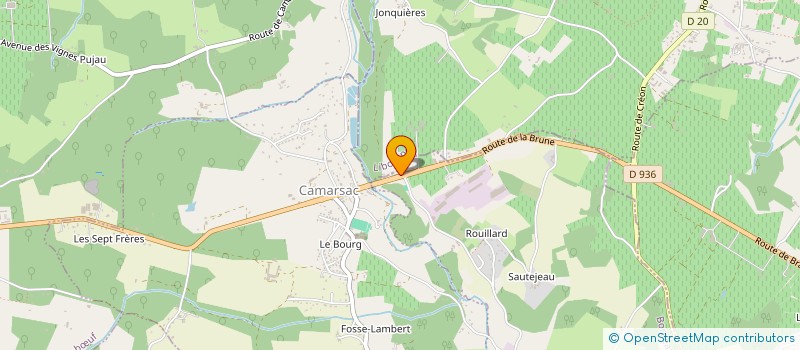 localisation de l'entreprise LE PLAISIR DU GOUT  CROIGNON