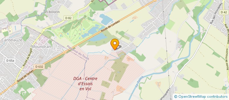 localisation de l'entreprise LE PLAISTIVAL  PLAISANCE-DU-TOUCH