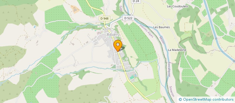 localisation de l'entreprise LE PLAN  LARAGNE-MONTEGLIN