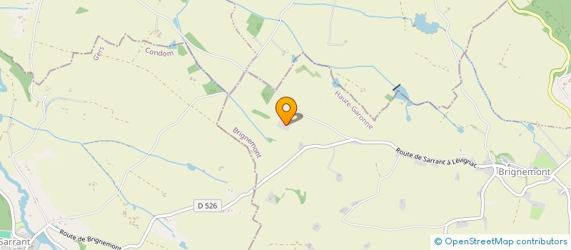 localisation de l'entreprise LE PLAN  BELLESSERRE