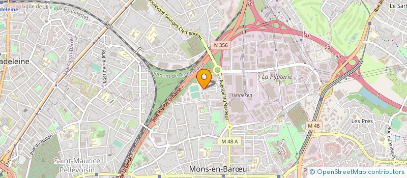 localisation de l'entreprise LE PLAN B  MONS-EN-BARUL