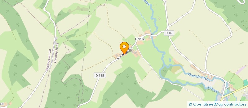 localisation de l'entreprise LE PLAN B  GRANDCOURT