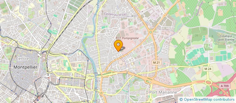 localisation de l'entreprise LE PLAN DE FEES à MONTPELLIER