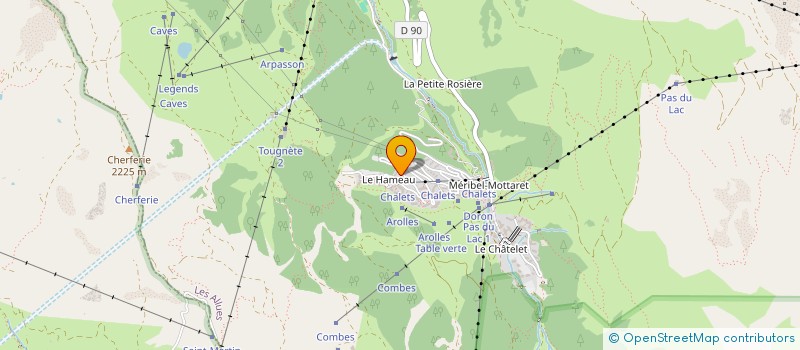 localisation de l'entreprise LE PLAN DU CLOCHER à LES ALLUES