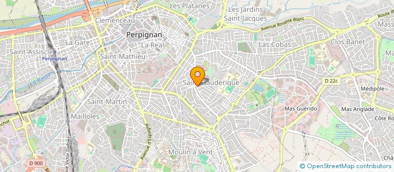 localisation de l'entreprise LE PLAN DU MAITRE II  PERPIGNAN