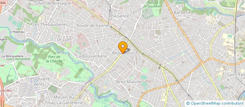 localisation de l'entreprise LE PLAN PIZZA à SAINT-HERBLAIN