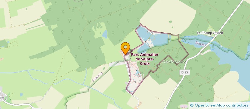 localisation de l'entreprise LE PLANA  FRIBOURG