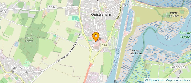 localisation de l'entreprise LE PLANAY  OUISTREHAM