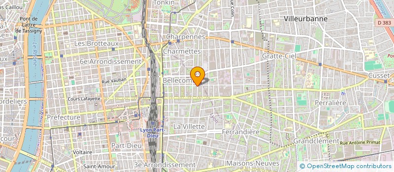 localisation de l'entreprise LE PLANETO à LYON
