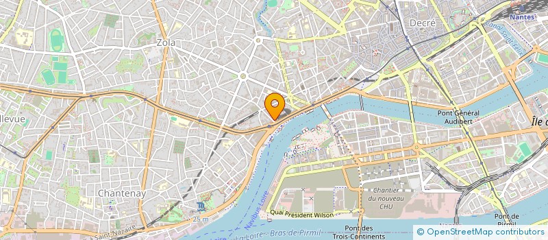 localisation de l'entreprise LE PLANNING FAMILIAL 44 à NANTES