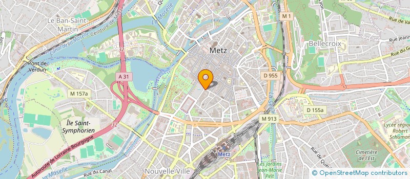 localisation de l'entreprise LE PLANNING FAMILIAL 57 à METZ