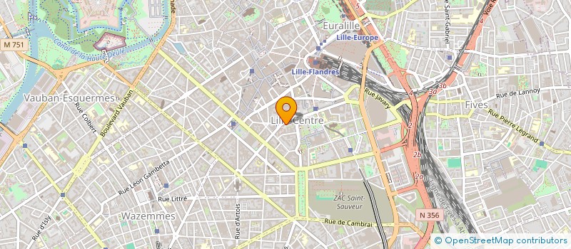 localisation de l'entreprise LE PLANNING FAMILIAL METROPOLE LILLOISE à LILLE