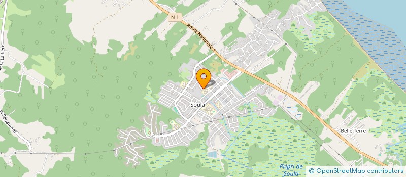 localisation de l'entreprise LE PLAQUISTE 973 à MACOURIA