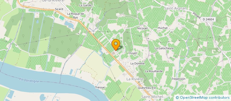 localisation de l'entreprise LE PLASTIQUE FRANCAIS  LA RIVIERE