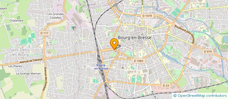 localisation de l'entreprise LE PLATEAU à BOURG-EN-BRESSE
